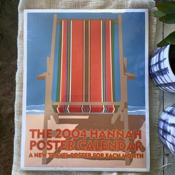 New Unused 2004 Hannah Poster Calendar - Picture 1 of 6